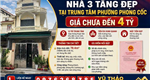 Chính chủ gửi bán nhà 3 tầng đẹp, mặt đường trục chính trung tâm phường Phong Cốc, Quảng Yên